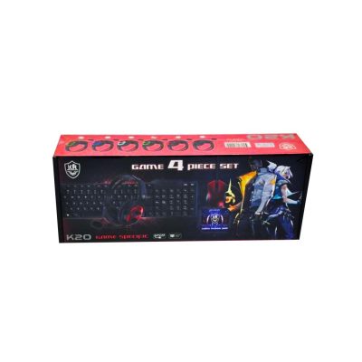 KIT GAMER TECLADO, MOUSE Y AUDIFONOS MODELO K20