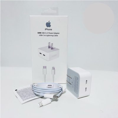CARGADOR IPHONE 13 2 PUERTOS TC